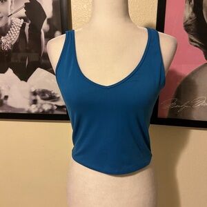 Hollister Teal Women's Tank Top